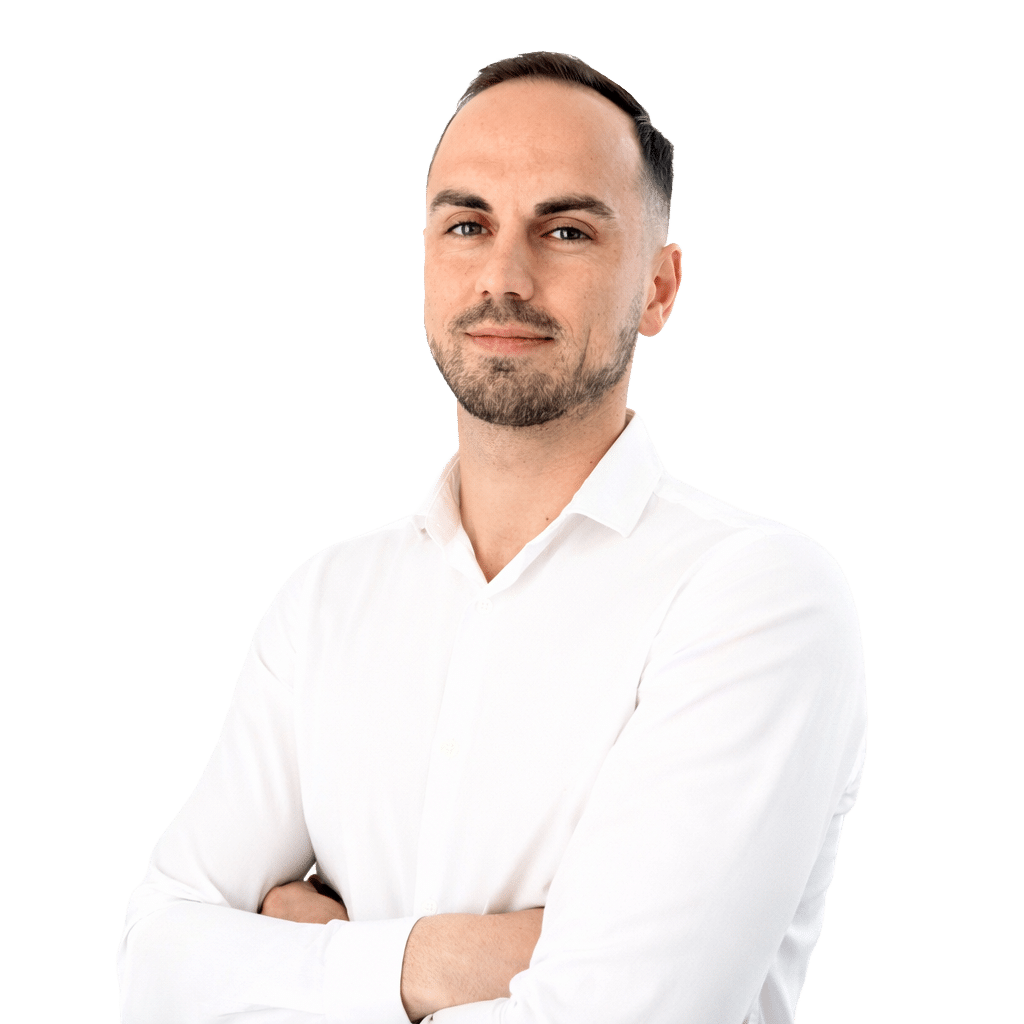 Portrait de Jules Huet, fondateur de Normandie Diag Expertise, diagnostiqueur certifié à Caen